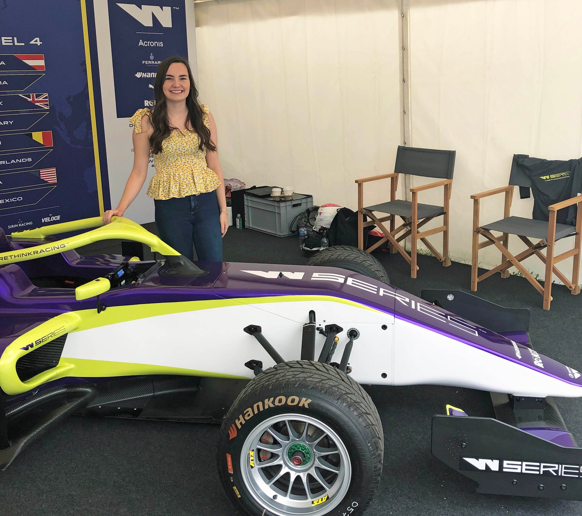 Isla from Lewis is blazing a trail for women in motorsports